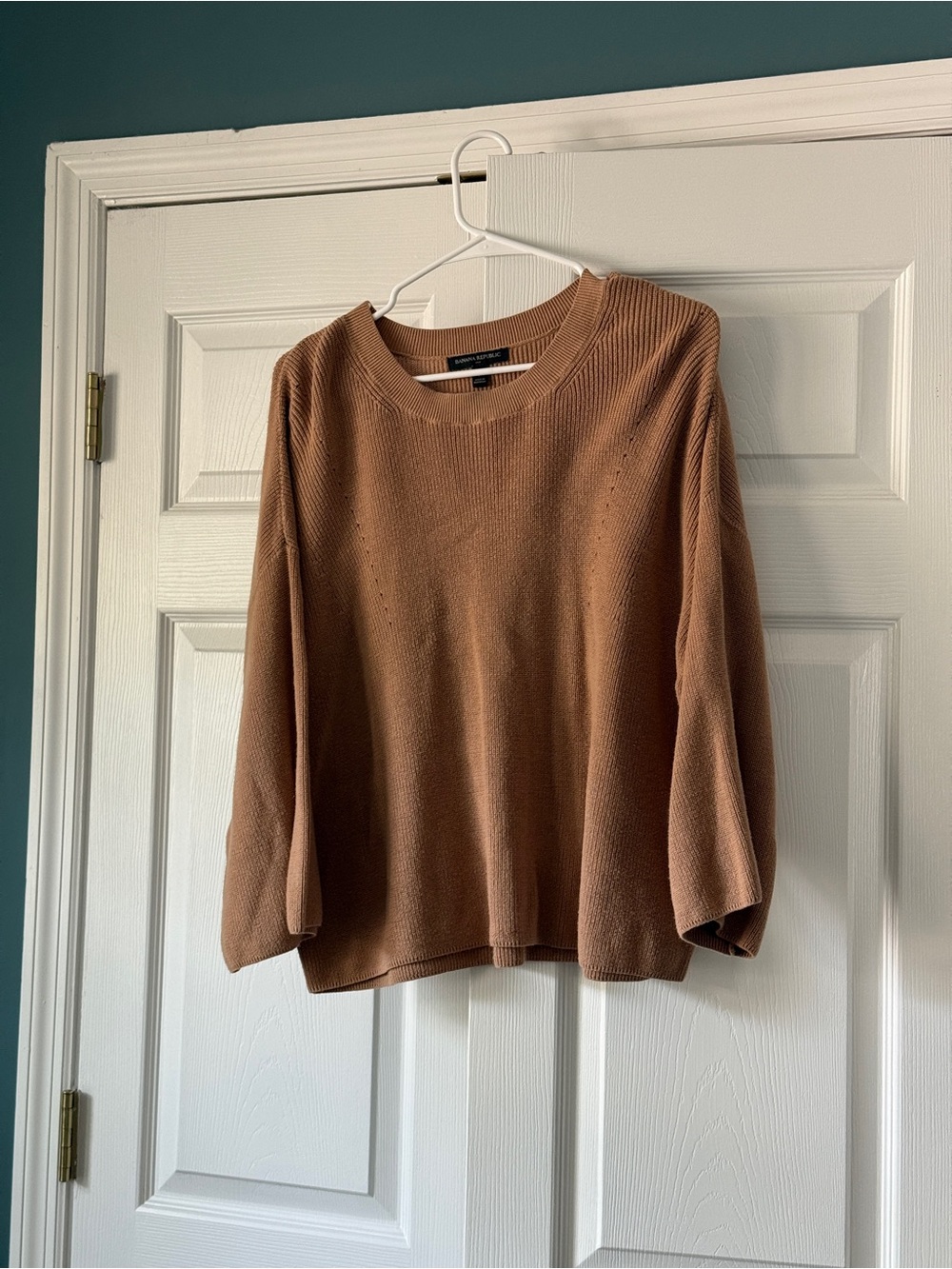 Banana Republic Rust Brown Crewneck Sweater